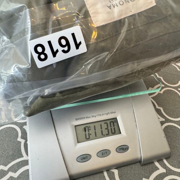 Sonoma Top Women’s Small Cargo Utility Army Green Pockets Minimalist Boho Tunic - Picture 10 of 10